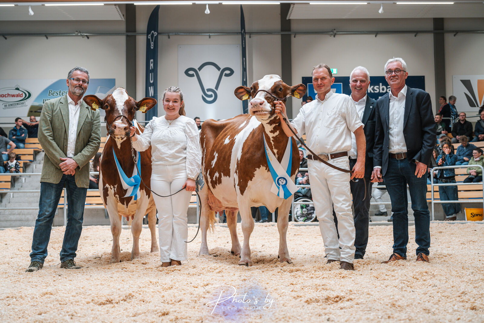 Der Titel Siegerkuh Rotbunt alt sicherte KLH Irmelai eine JULANDY-Tochter KLH Irmelai von der Krause Lederbach GbR aus Hohenleimbach, während WIT Kanutin von Thomas Wiethege, Halver, zur Reservesiegerin gekürt wurde.