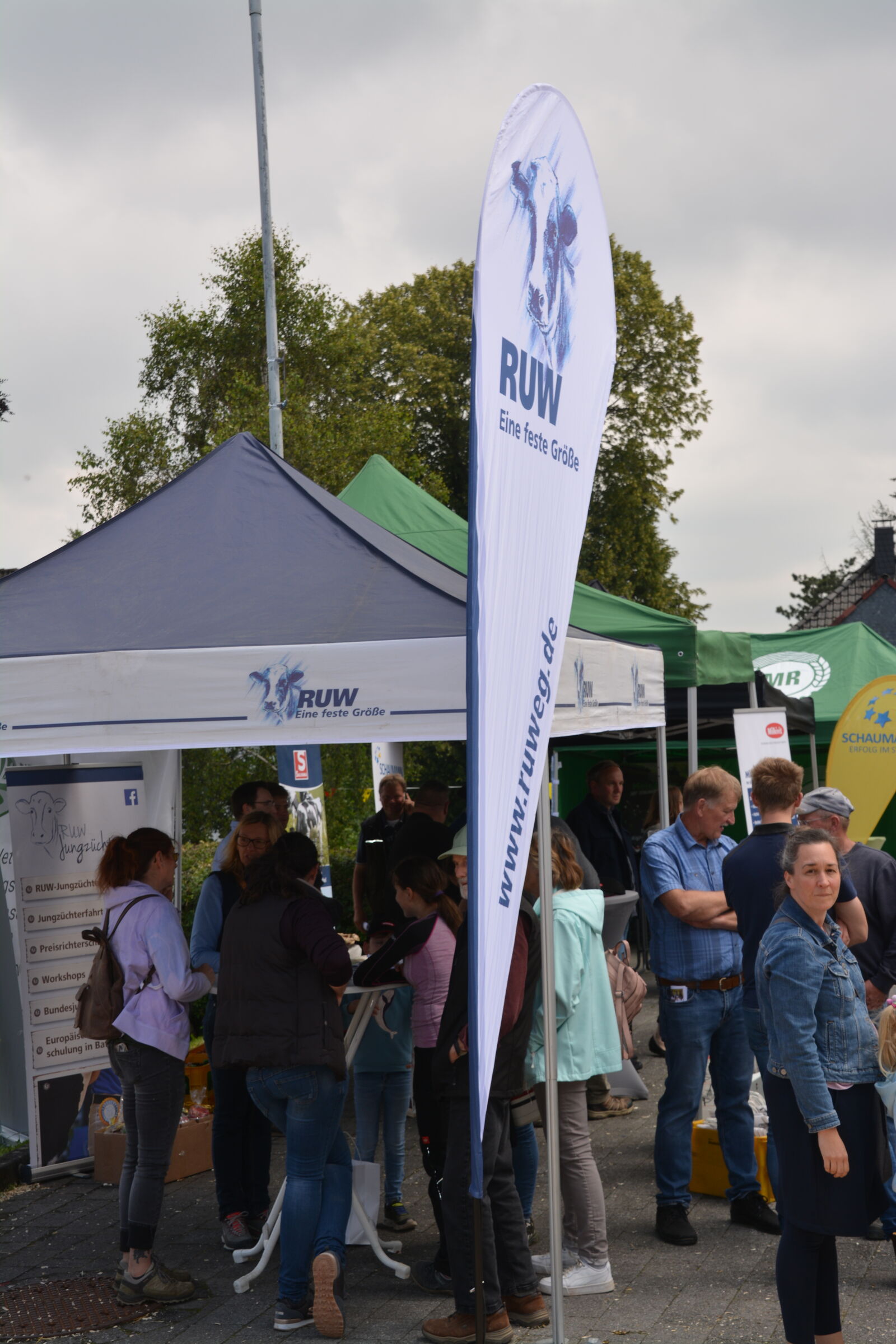 Viel los am RUW Stand